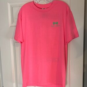 New Simply Southern Neon Pink Short Sleeve Tee